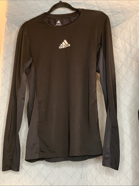 adidas Tops - #227 Adidas Black Performance Long-Sleeve